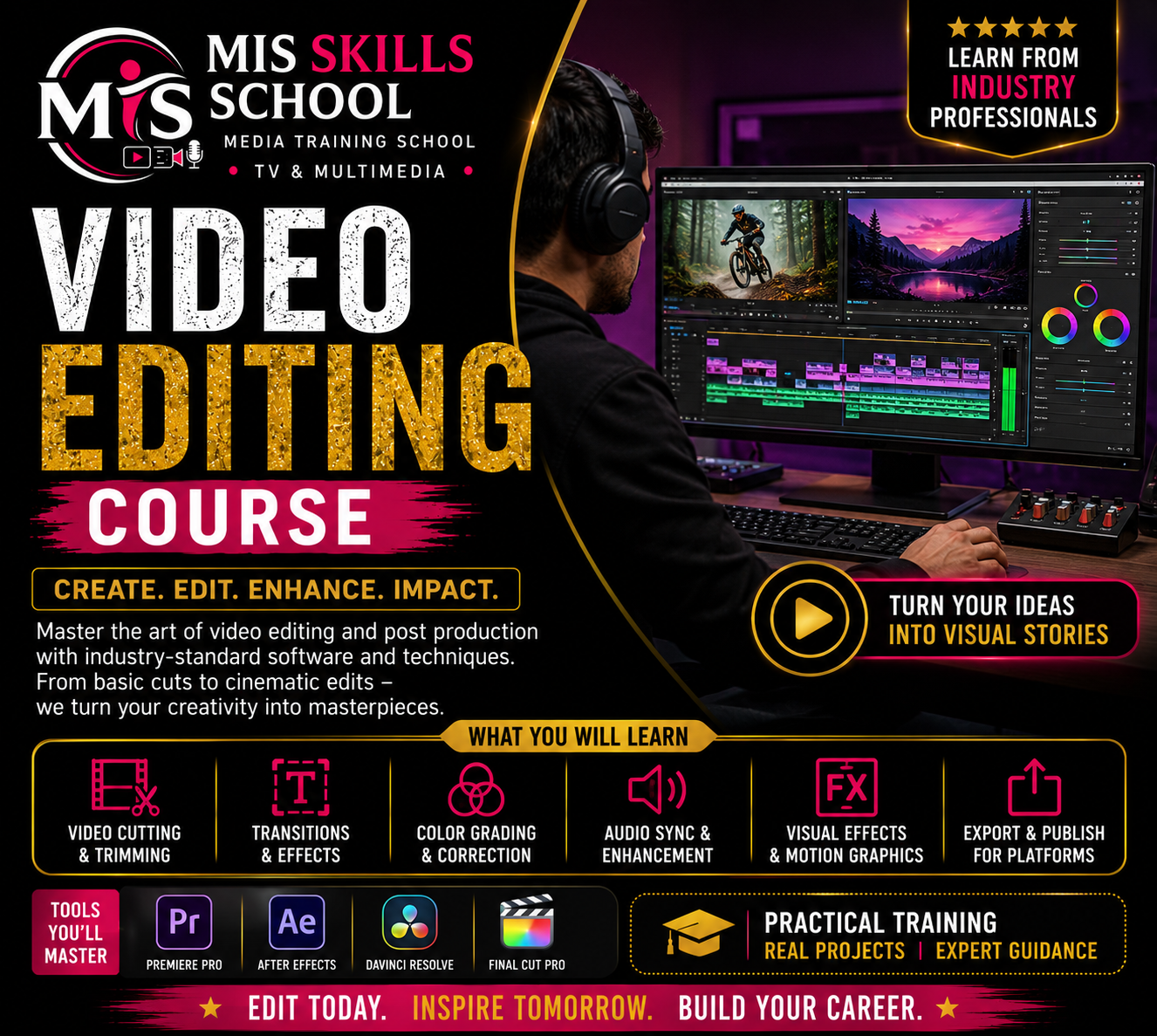Professional Video Editing